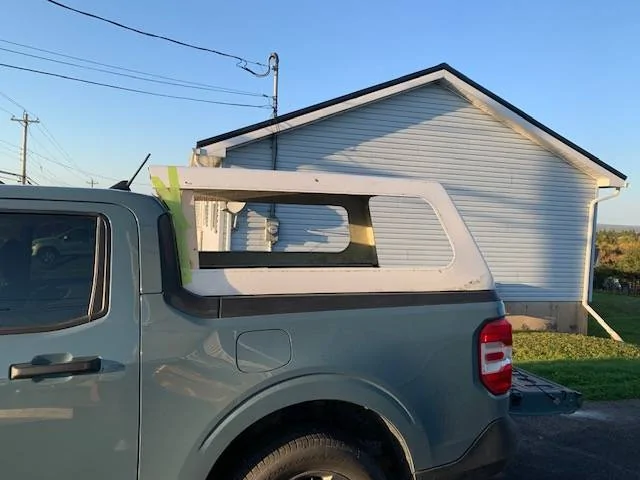 Ford Maverick Custom built truck bed cap for my Maverick 2