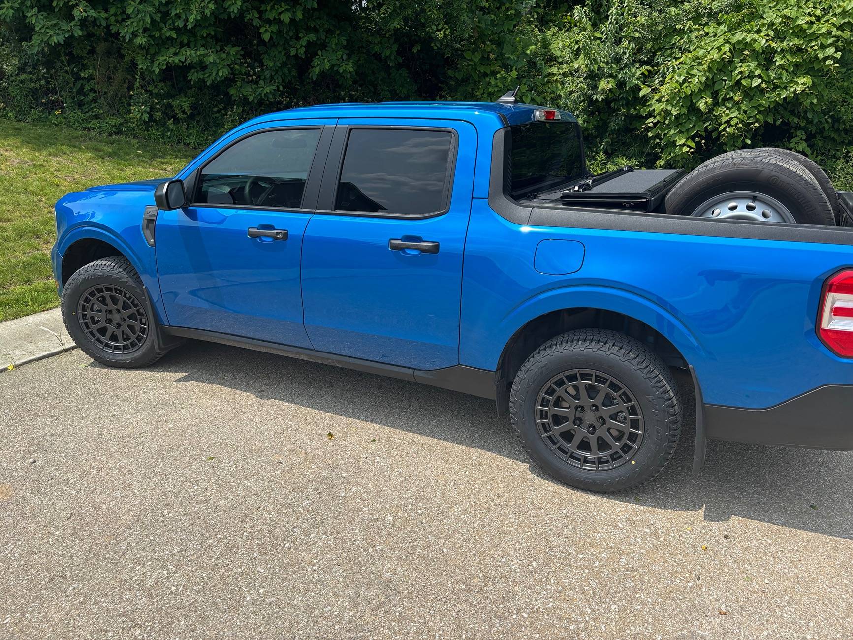 Ford Maverick New Wheels & Tires Installed – Wildpeak AT Trails on Black Rhino Boxers 🔥 IMG_1469