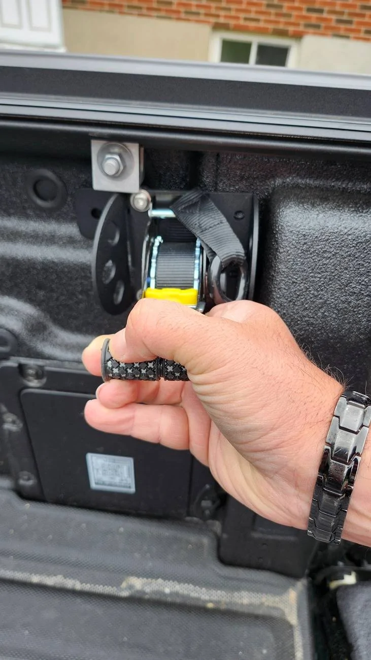 Ford Maverick Maxzina Ratchet Straps Installed Review 20250601_122041
