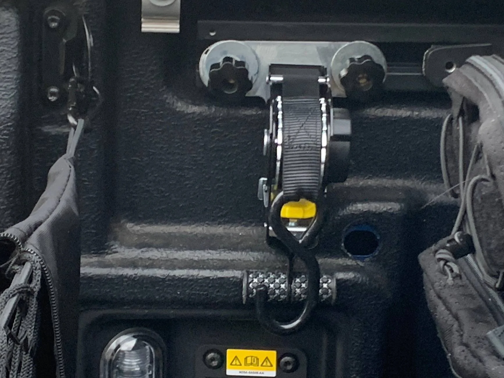 Ford Maverick Maxzina Ratchet Straps Installed Review IMG_2110
