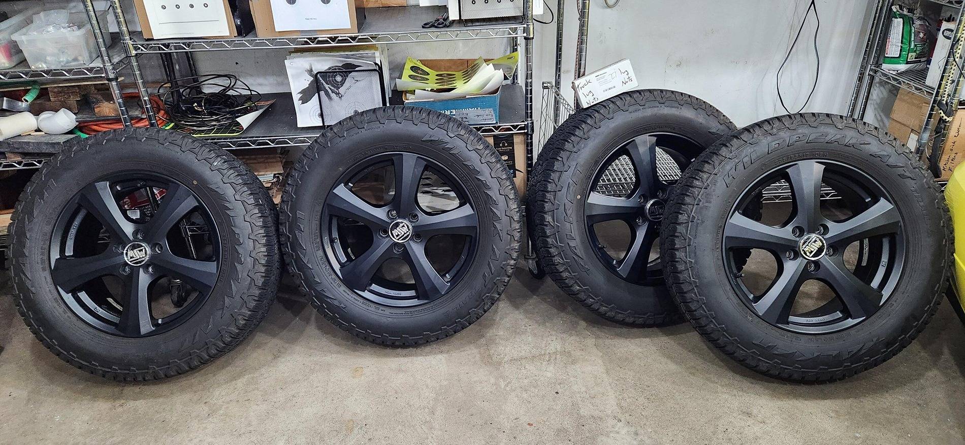 Ford Maverick New Wheels & Tires Installed – Wildpeak AT Trails on Black Rhino Boxers 🔥 TIres_From_Don