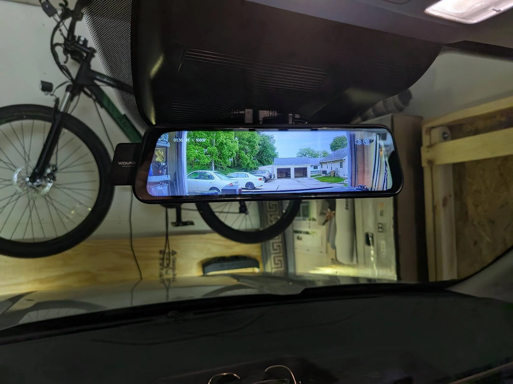 Ford Maverick Wolfbox (or maybe any) rear view camera - 3D print mount avoiding the rear 5th sliding window PXL_20250605_001928536