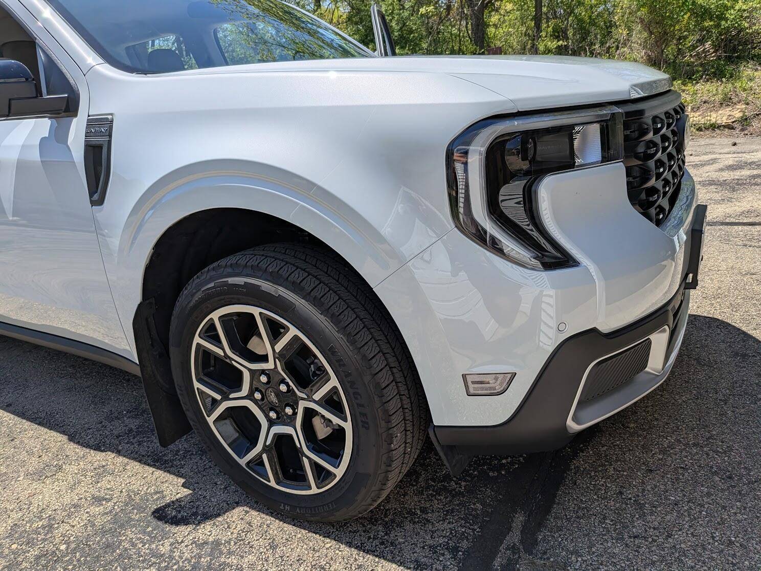 Ford Maverick Clear Side Marker Lens and LASFIT Side Marker LED Bulb installed! image_2025-06-05_090738036