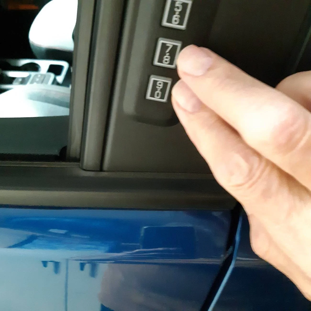 Ford Maverick Keypad not functioning 20250605_103616