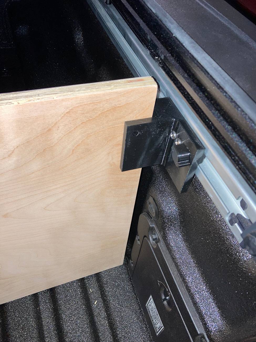 Ford Maverick Adjustable Cargo Divider via 3D Print (Free Files) IMG_5646