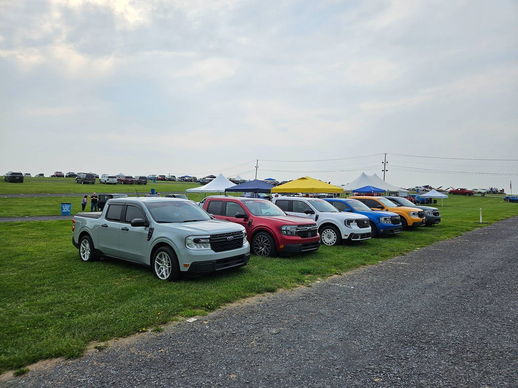 Ford Maverick MTC gathering at 2025 Carlisle Ford Nationals June 6-8 20250606_084747