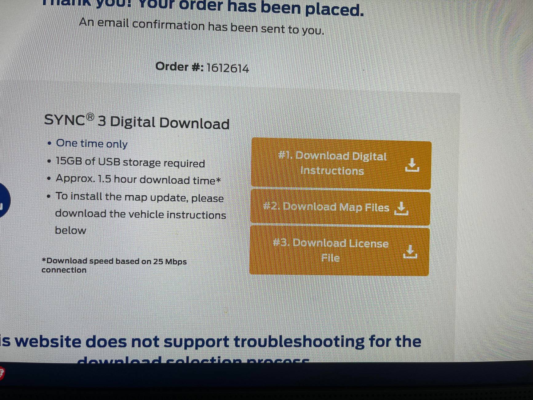 Ford Maverick Navigation Update problems. Ford you have to do better. unnamed