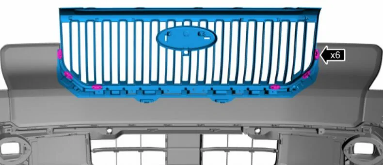 Ford Maverick 2025 Grille removal without dropping bumper? 1749216844347-bm