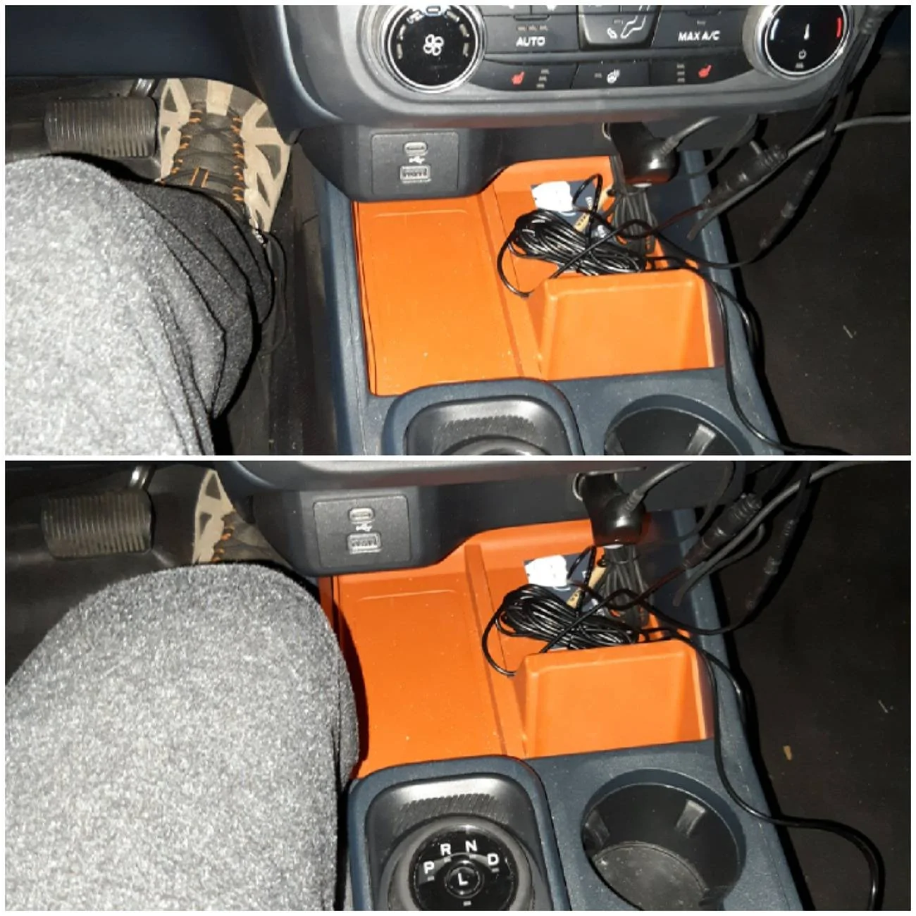 Ford Maverick Relocate transmission shifter possibilities?? 20250606_074135