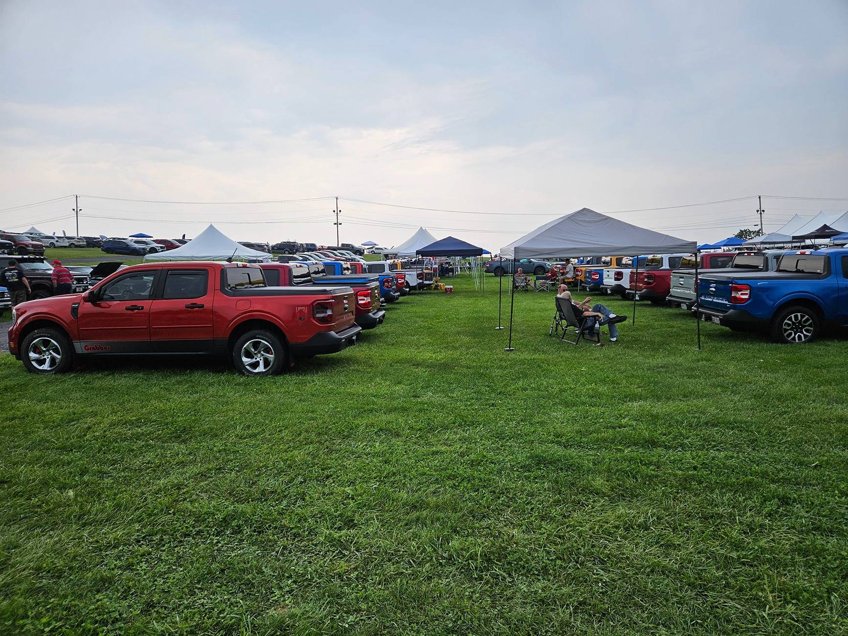 Ford Maverick MTC gathering at 2025 Carlisle Ford Nationals June 6-8 20250606_131519