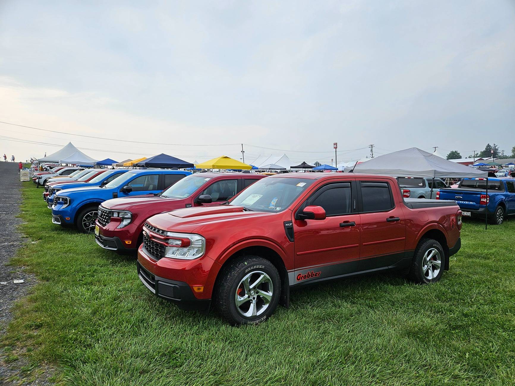 Ford Maverick MTC gathering at 2025 Carlisle Ford Nationals June 6-8 20250606_131542