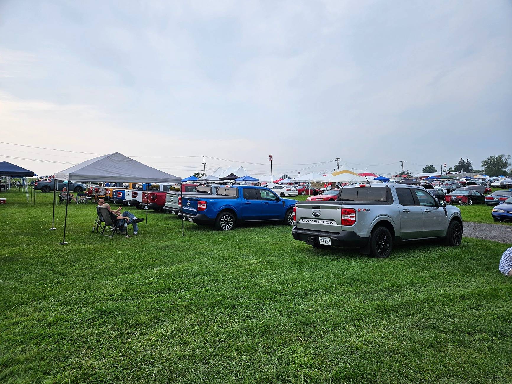 Ford Maverick MTC gathering at 2025 Carlisle Ford Nationals June 6-8 20250606_131522