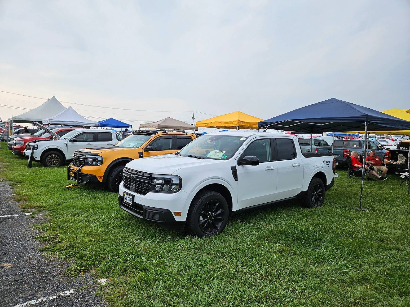 Ford Maverick MTC gathering at 2025 Carlisle Ford Nationals June 6-8 20250606_131638