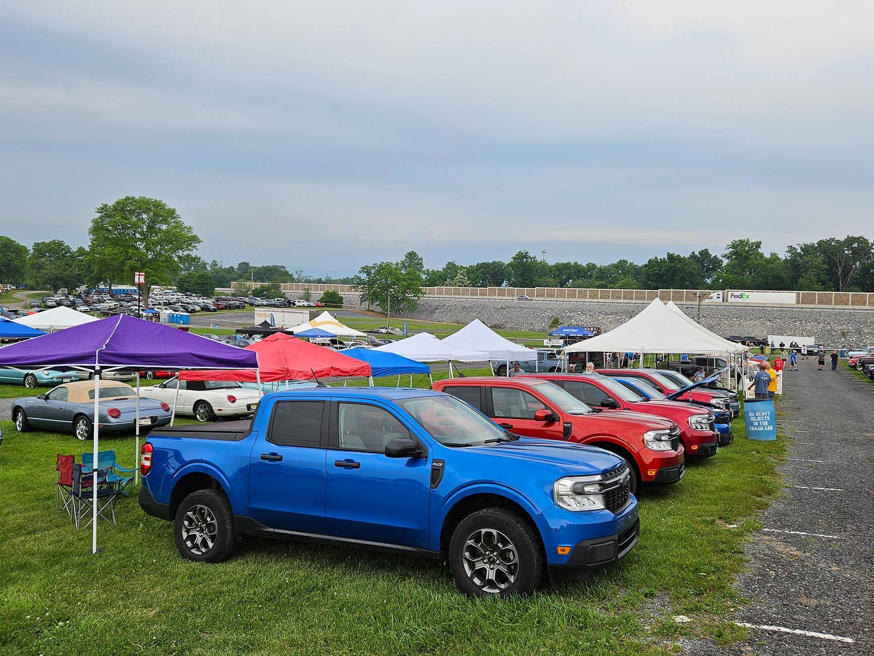 Ford Maverick MTC gathering at 2025 Carlisle Ford Nationals June 6-8 20250606_131847