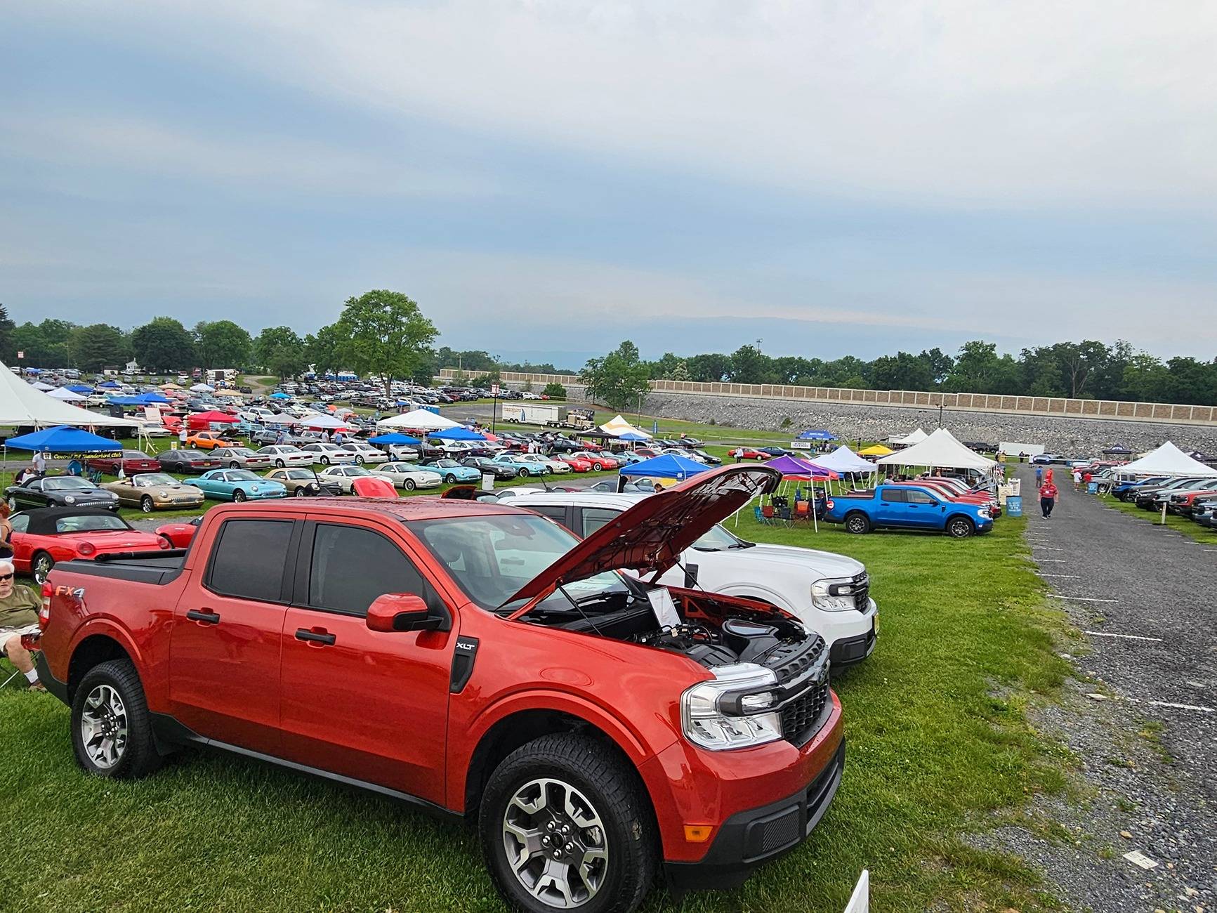 Ford Maverick MTC gathering at 2025 Carlisle Ford Nationals June 6-8 20250606_132018