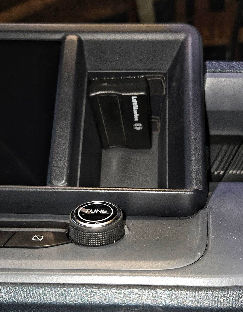Ford Maverick Driver side Visor with door opener buttons 20250606_135008