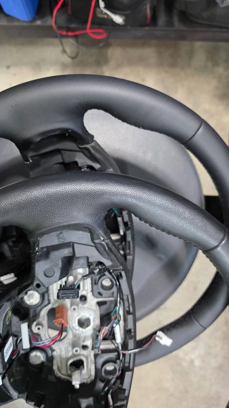 Ford Maverick Leather wrapped steering wheel is back! 20250606_160250