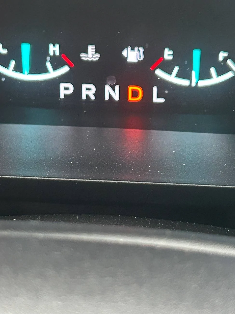 Ford Maverick Drive indicator light on the dashboard IMG_5298