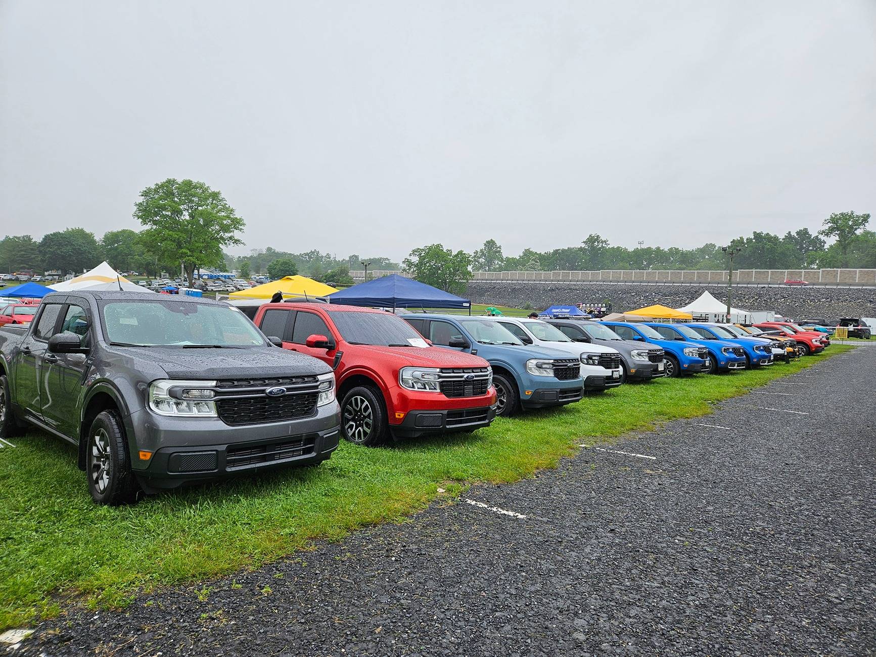 Ford Maverick MTC gathering at 2025 Carlisle Ford Nationals June 6-8 20250607_094205