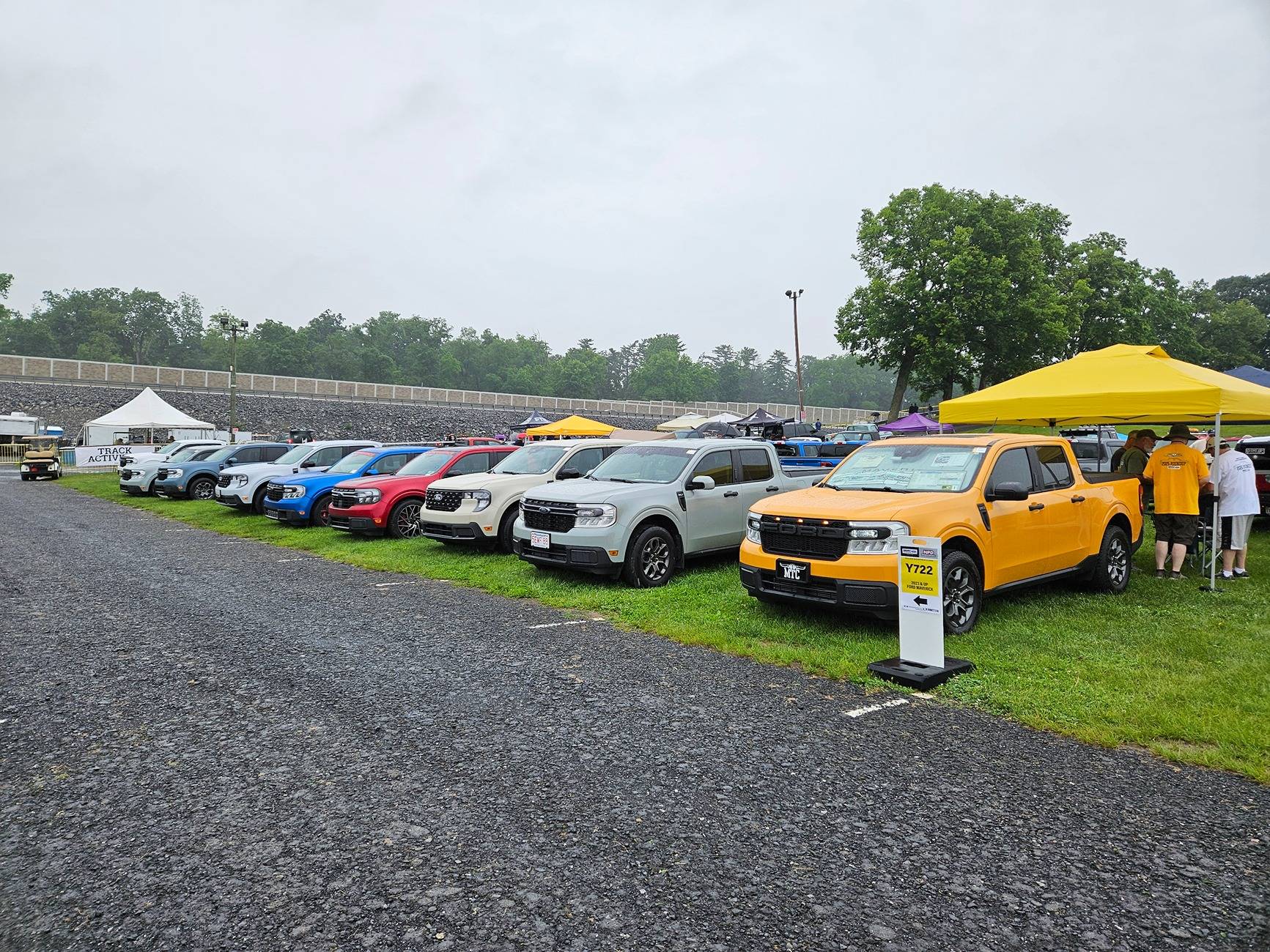 Ford Maverick MTC gathering at 2025 Carlisle Ford Nationals June 6-8 20250607_094303