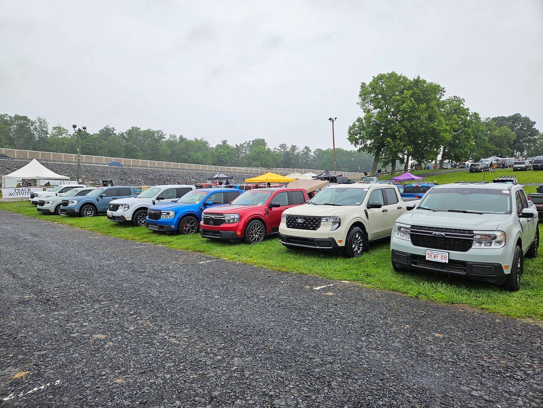 Ford Maverick MTC gathering at 2025 Carlisle Ford Nationals June 6-8 20250607_094315