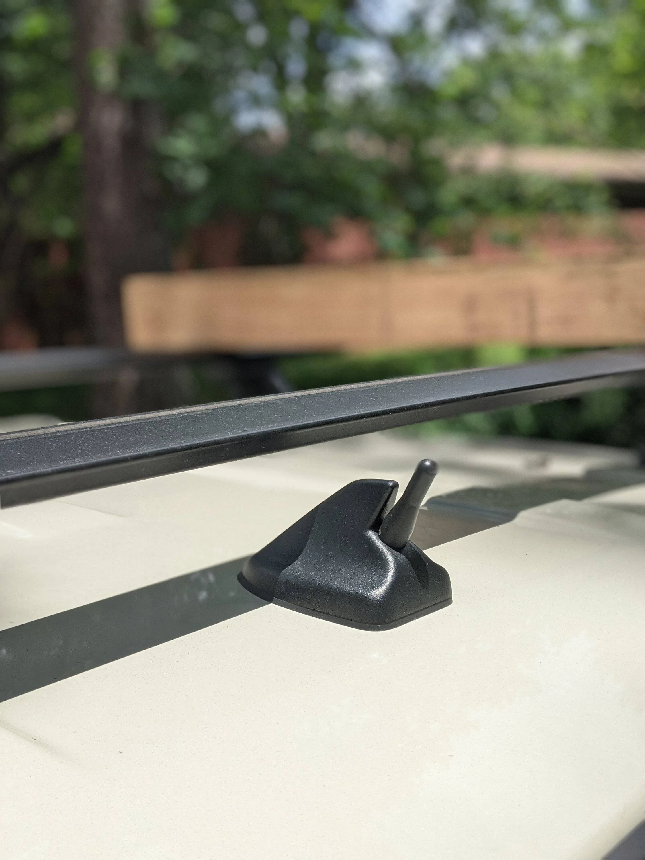 Ford Maverick Roof rack, elevated bed rack, tonneau cover installed Stubby antenna