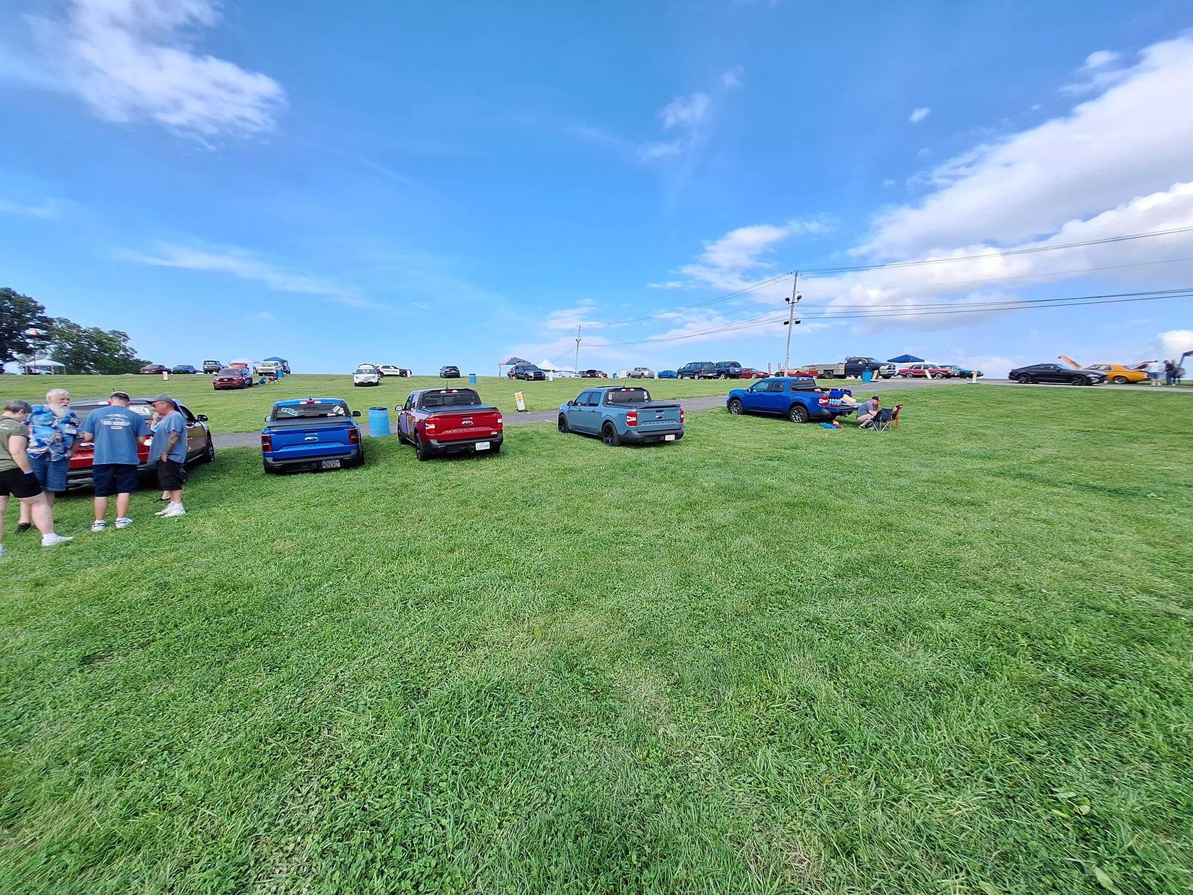 Ford Maverick MTC gathering at 2025 Carlisle Ford Nationals June 6-8 20250607_174937