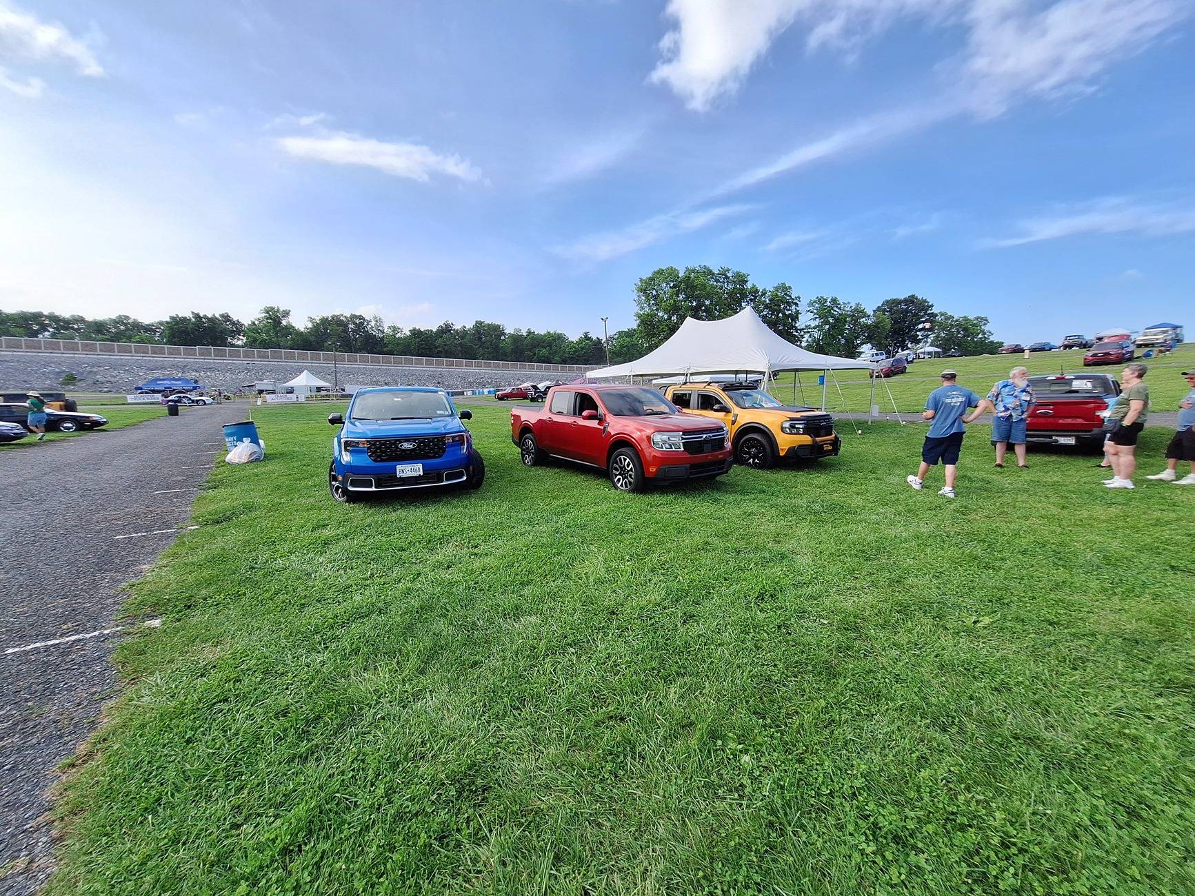 Ford Maverick MTC gathering at 2025 Carlisle Ford Nationals June 6-8 20250607_174925