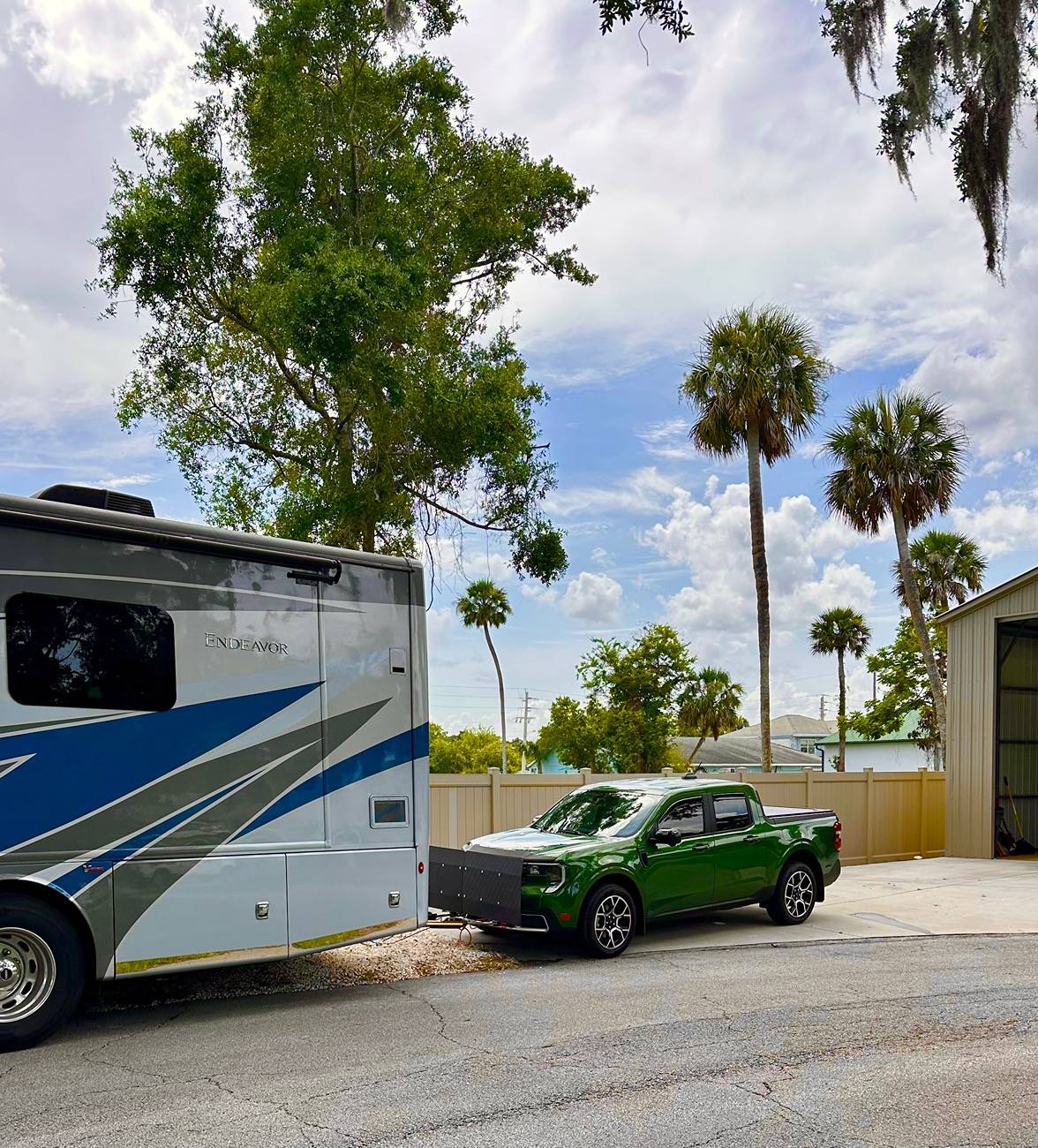 Ford Maverick Blue Ox vs. Roadmaster - Specifically for 2025 IMG_5342
