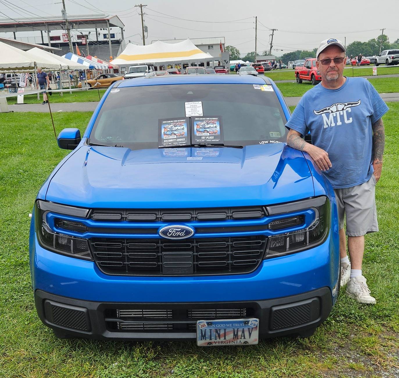 Ford Maverick MTC gathering at 2025 Carlisle Ford Nationals June 6-8 20250608_094018