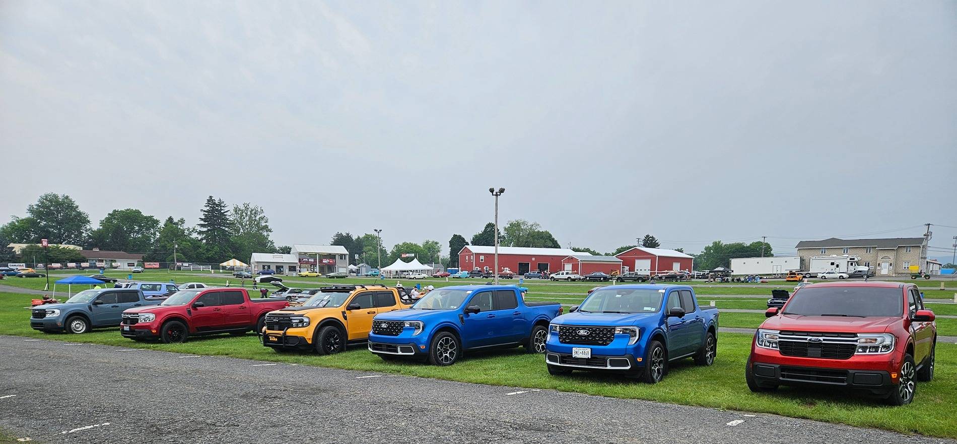 Ford Maverick MTC gathering at 2025 Carlisle Ford Nationals June 6-8 20250608_093554