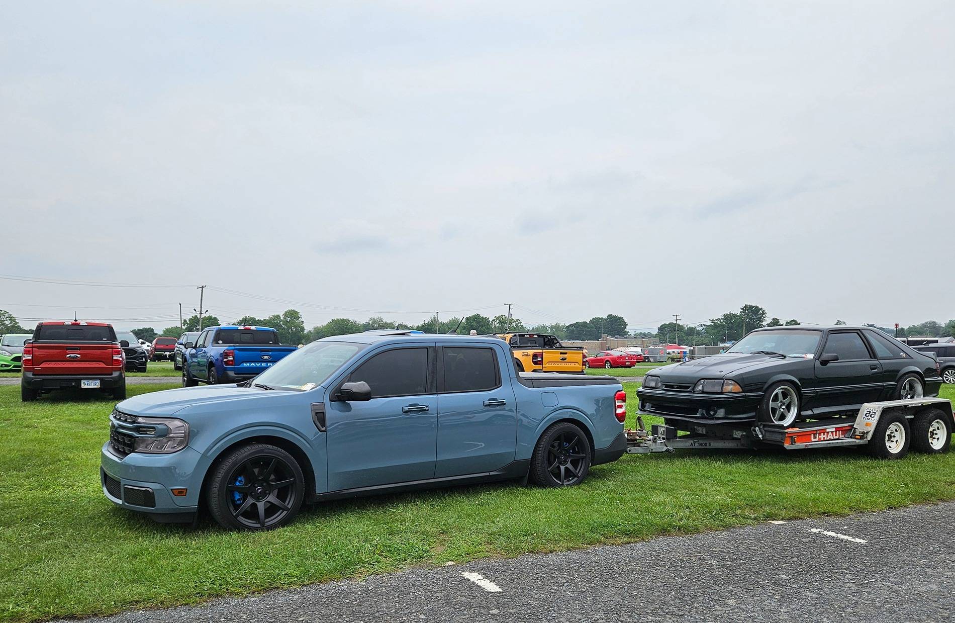 Ford Maverick MTC gathering at 2025 Carlisle Ford Nationals June 6-8 20250608_100149