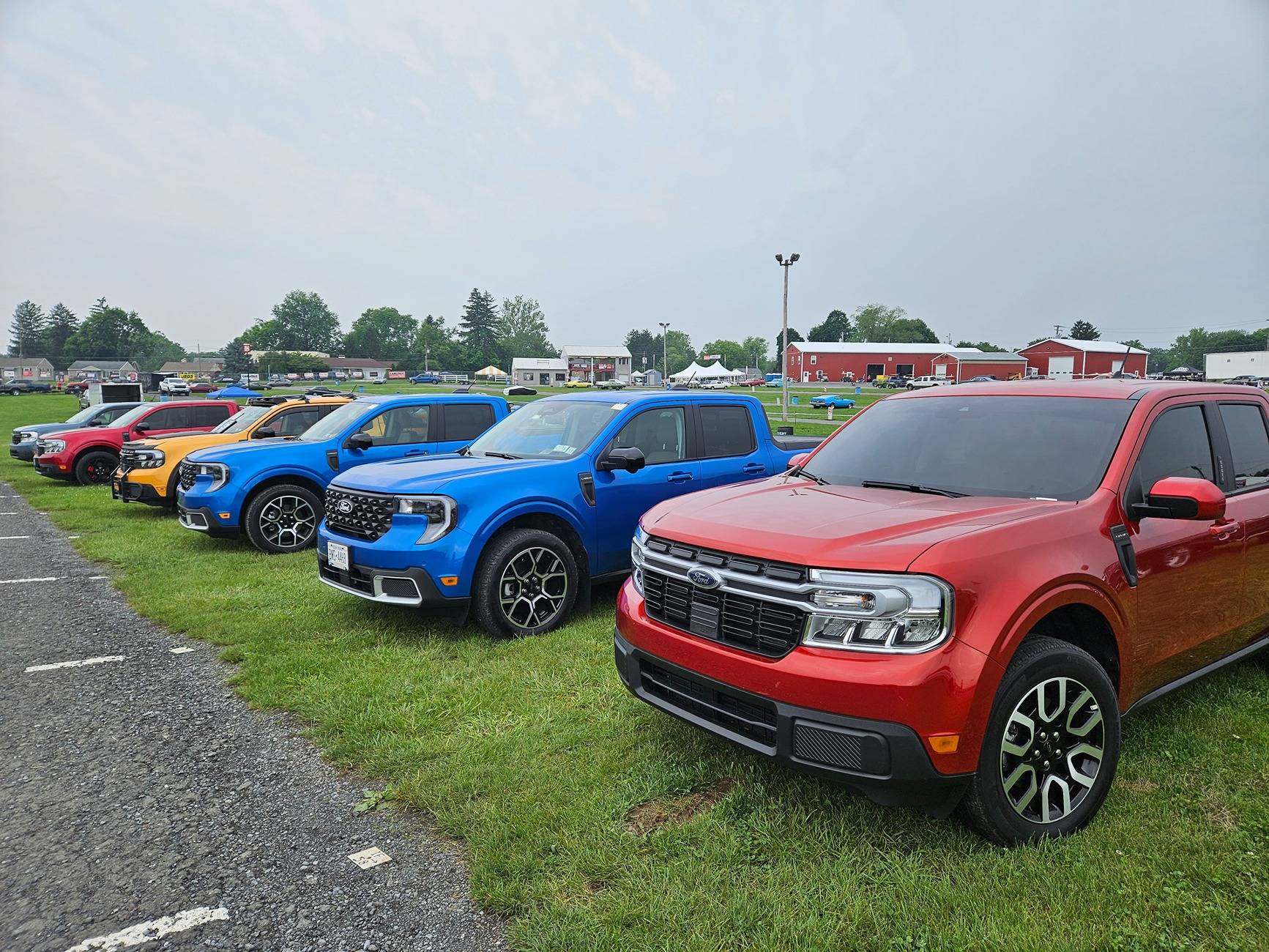 Ford Maverick MTC gathering at 2025 Carlisle Ford Nationals June 6-8 20250608_093529