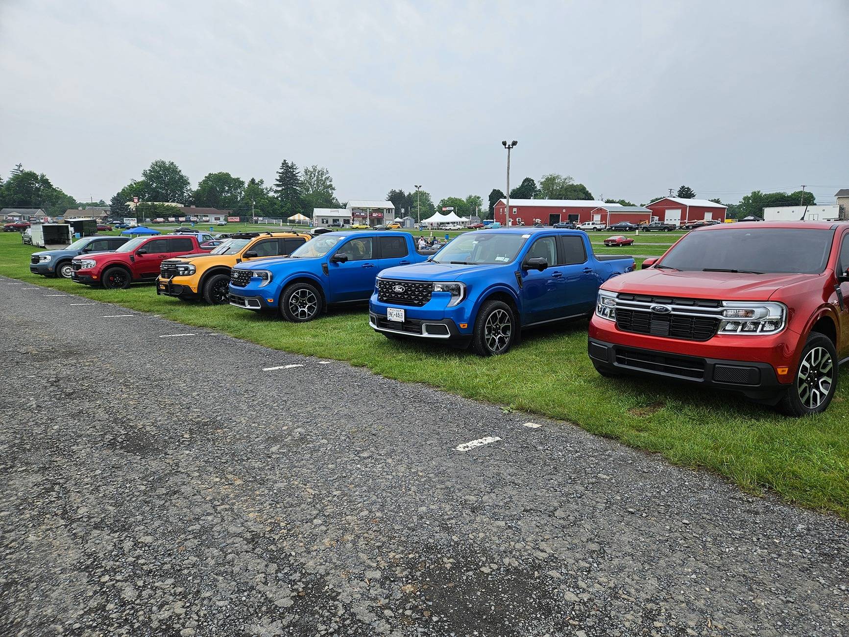 Ford Maverick MTC gathering at 2025 Carlisle Ford Nationals June 6-8 20250608_093542