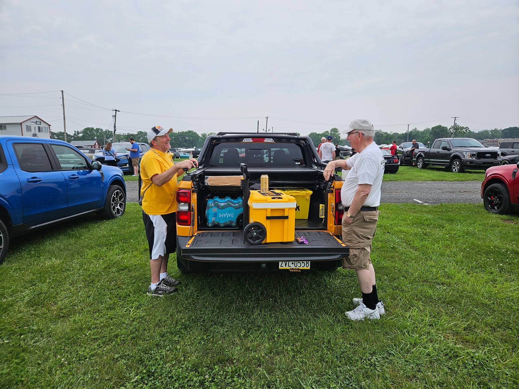 Ford Maverick MTC gathering at 2025 Carlisle Ford Nationals June 6-8 20250608_093636