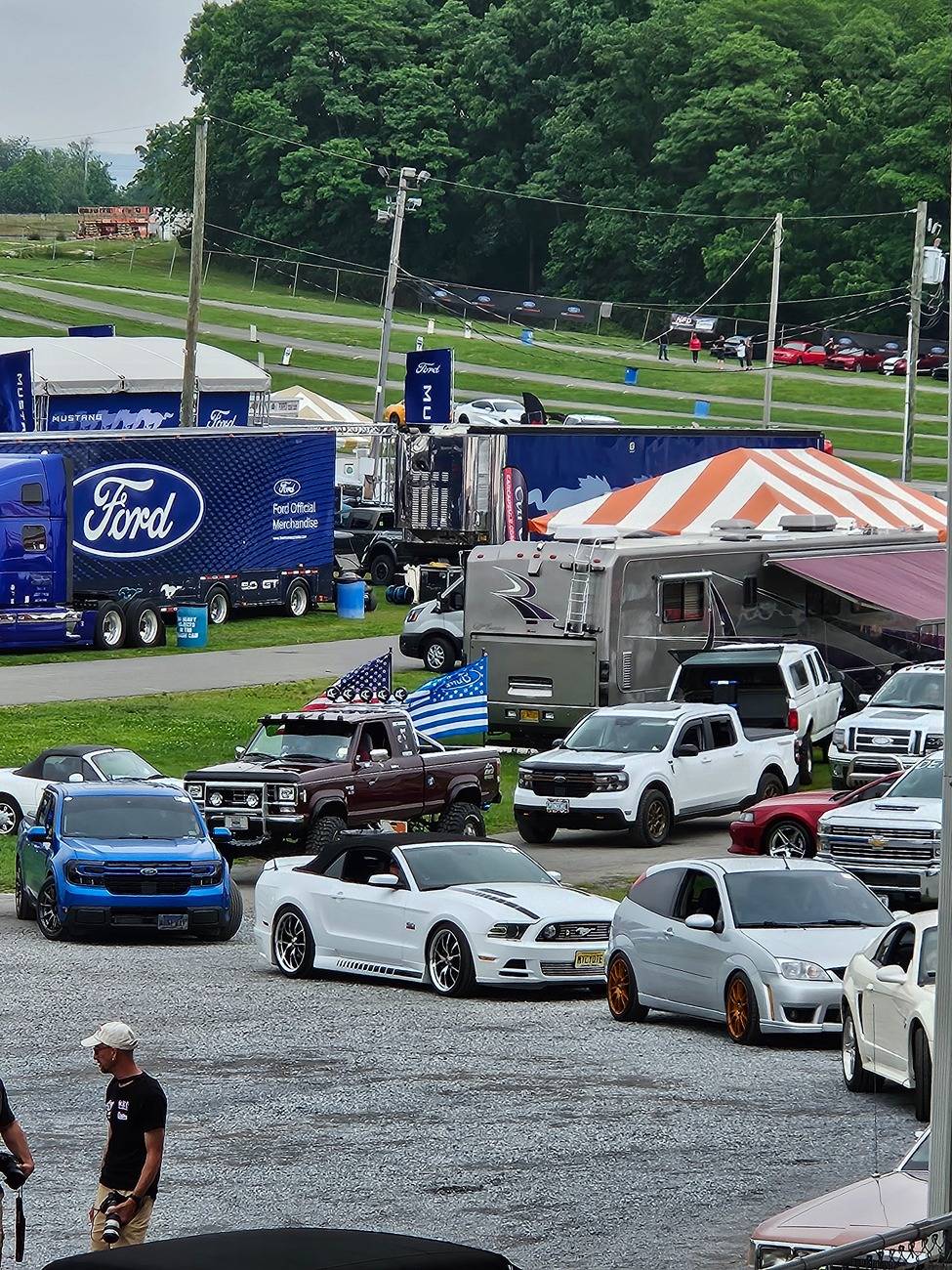 Ford Maverick MTC gathering at 2025 Carlisle Ford Nationals June 6-8 20250608_110448