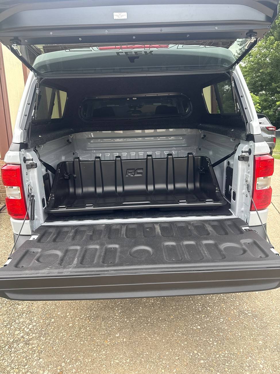 Ford Maverick Custom built truck bed cap for my Maverick IMG_1119