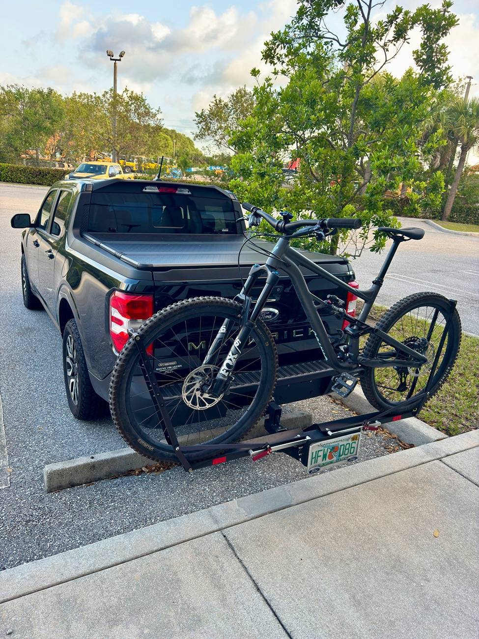 Ford Maverick Recommendation: use a hitch extender for bike rack IMG_6986_Original