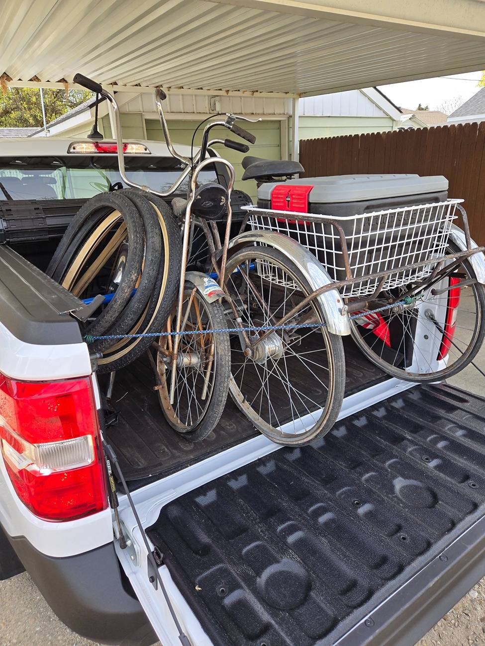 Ford Maverick Recommendation: use a hitch extender for bike rack 20250419_133856[1]