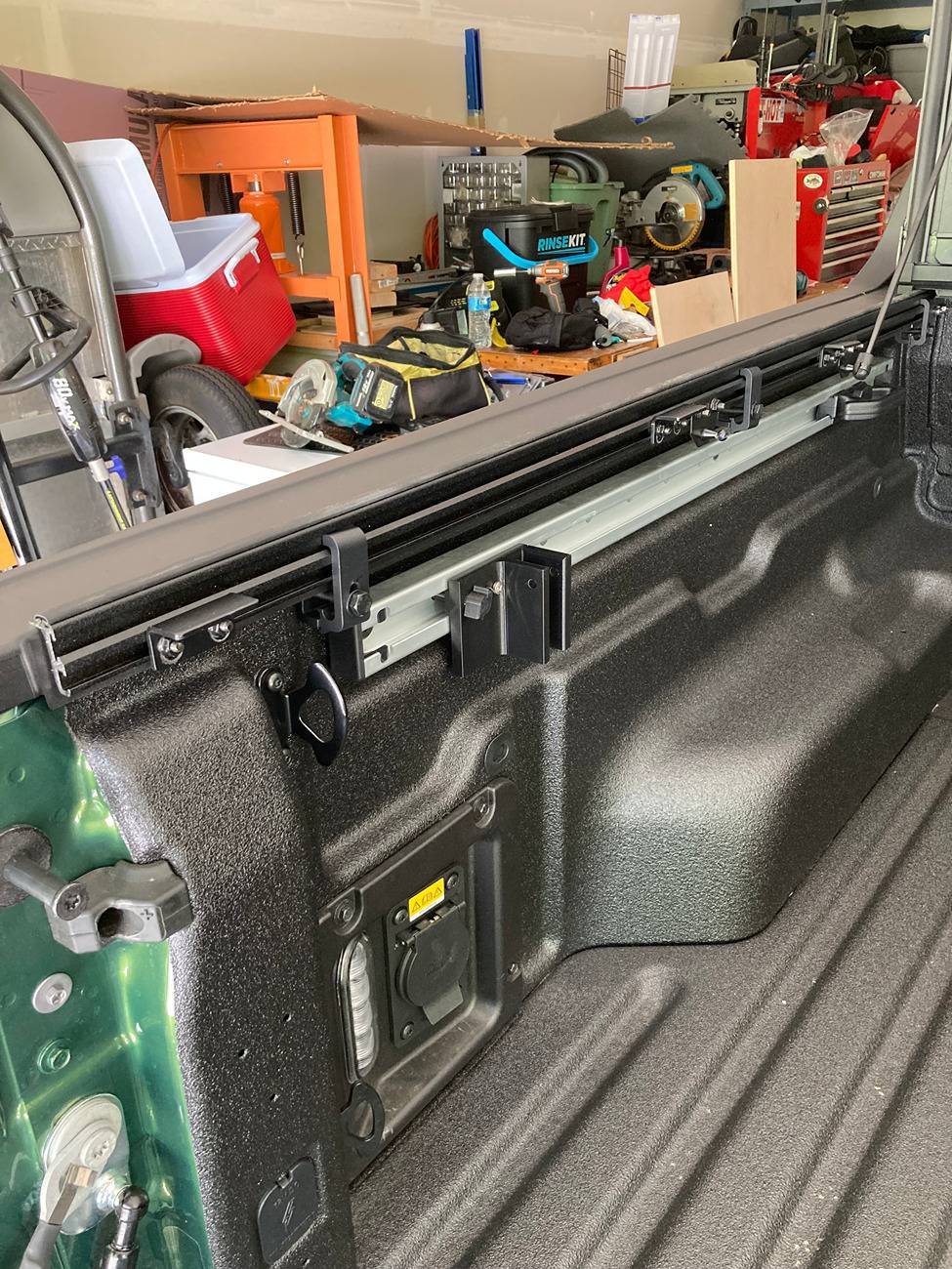 Ford Maverick Worksport AL4 Trifold Tonneau Cover installed IMG_5638