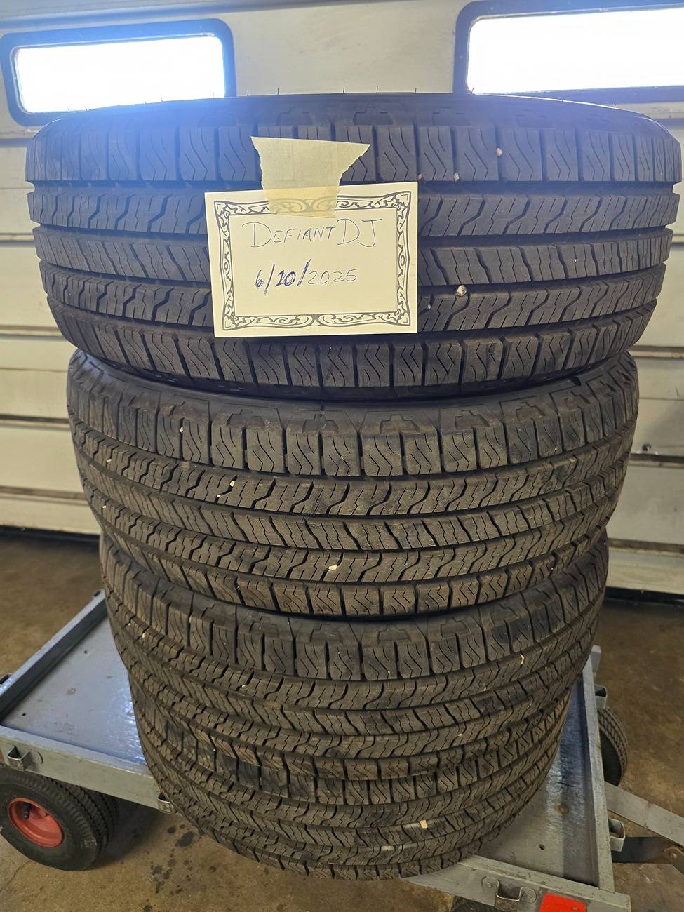 Ford Maverick Michiana:  Four New Take Off 19" Tires For Sale 20250610_120352