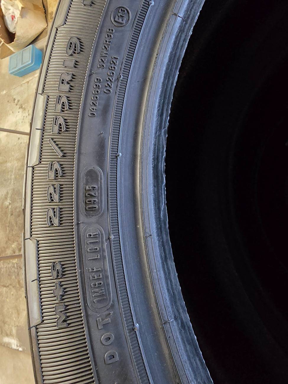 Ford Maverick Michiana:  Four New Take Off 19" Tires For Sale 20250610_115548