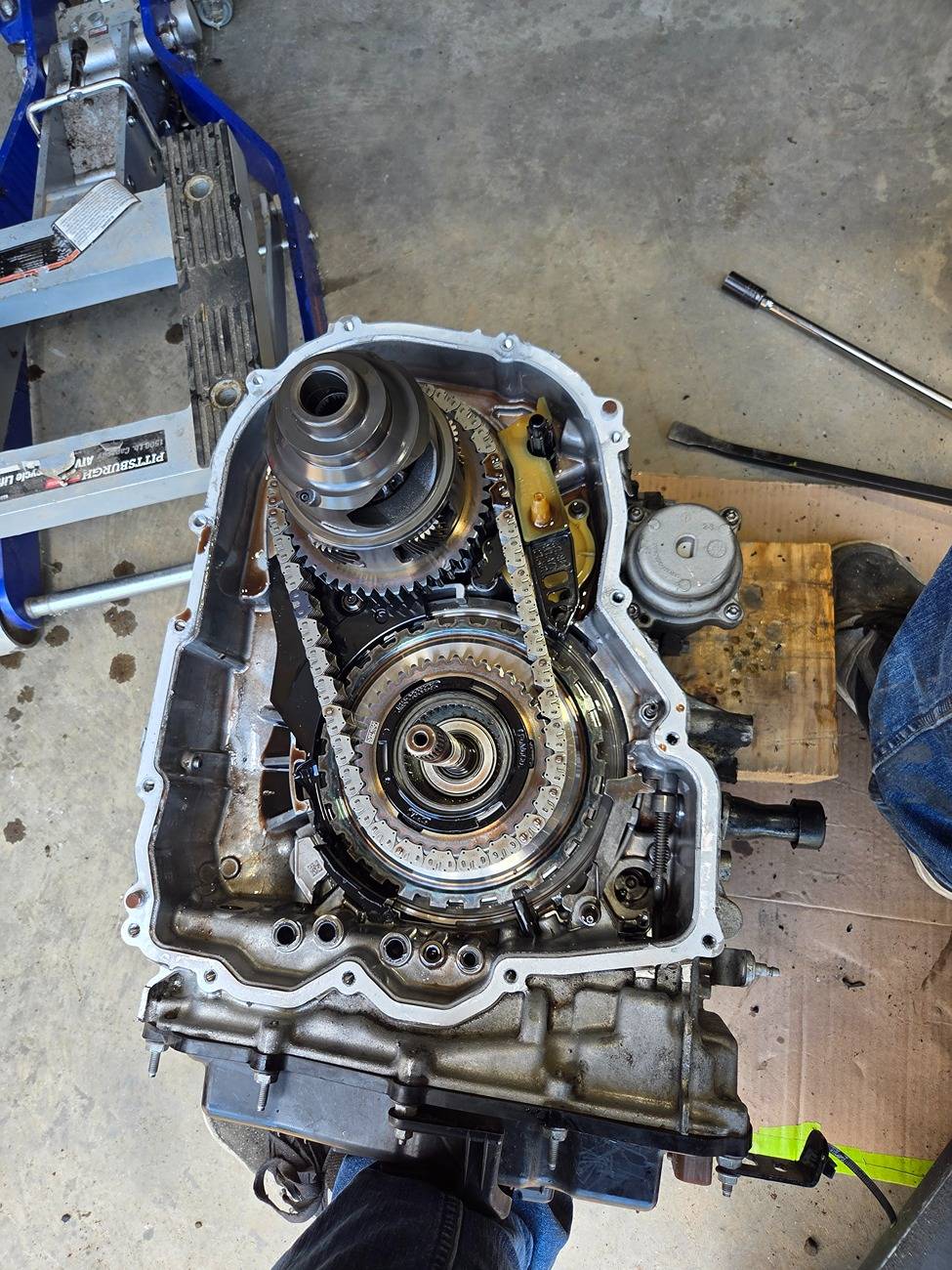 Ford Maverick Trans died, swapped but need better options. 20250607_113306