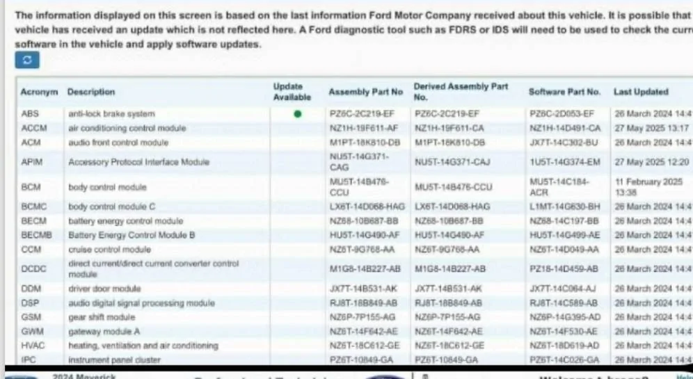 Ford Maverick WAIT on Hybrid Battery drain update Screenshot_20250611_152613_M365 Copilot