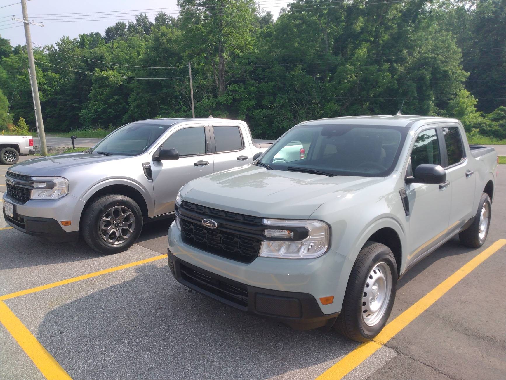 Ford Maverick Comparison pics Iconic Silver and Cactus Grey IMG_20250611_164942_296