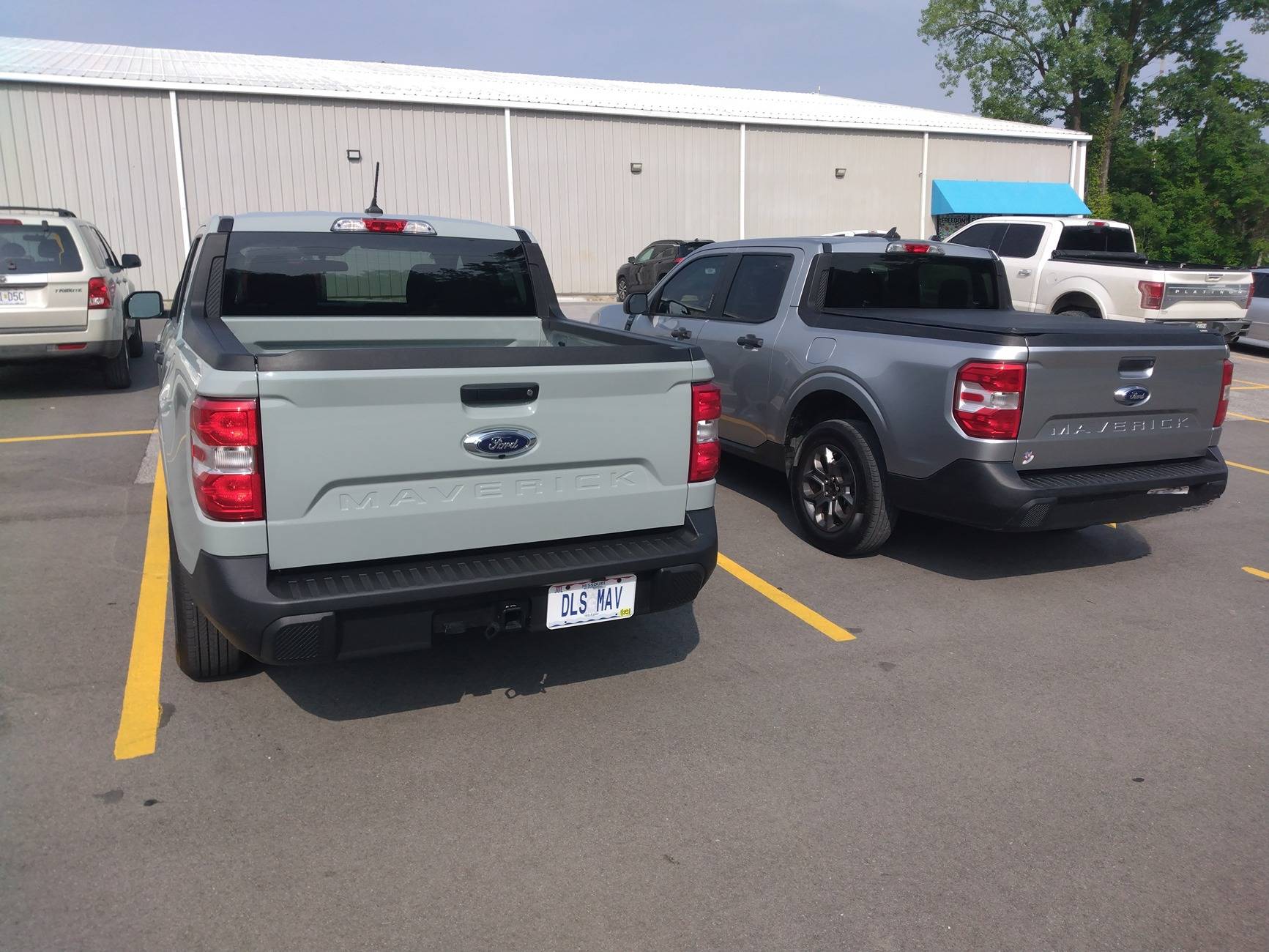 Ford Maverick Comparison pics Iconic Silver and Cactus Grey IMG_20250611_164856_565~2