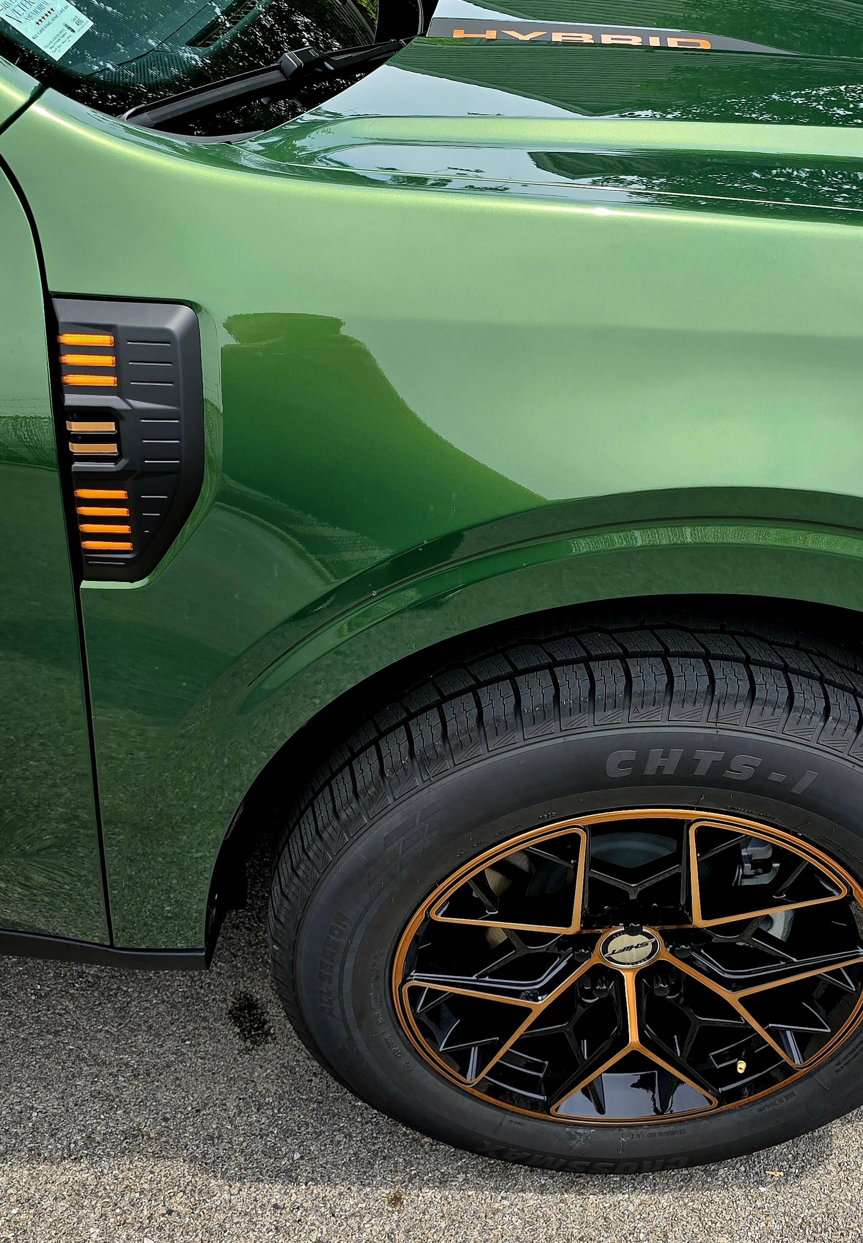 Ford Maverick Latest Mabett fender lights installed. 20250612_124154