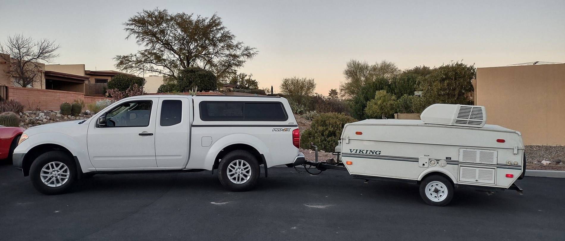 Ford Maverick 540 Mile Trip w/ Loaded 2025 Ecoboost (towing pop-up camper and hauling dirt bike in bed) 1749765007773-rw