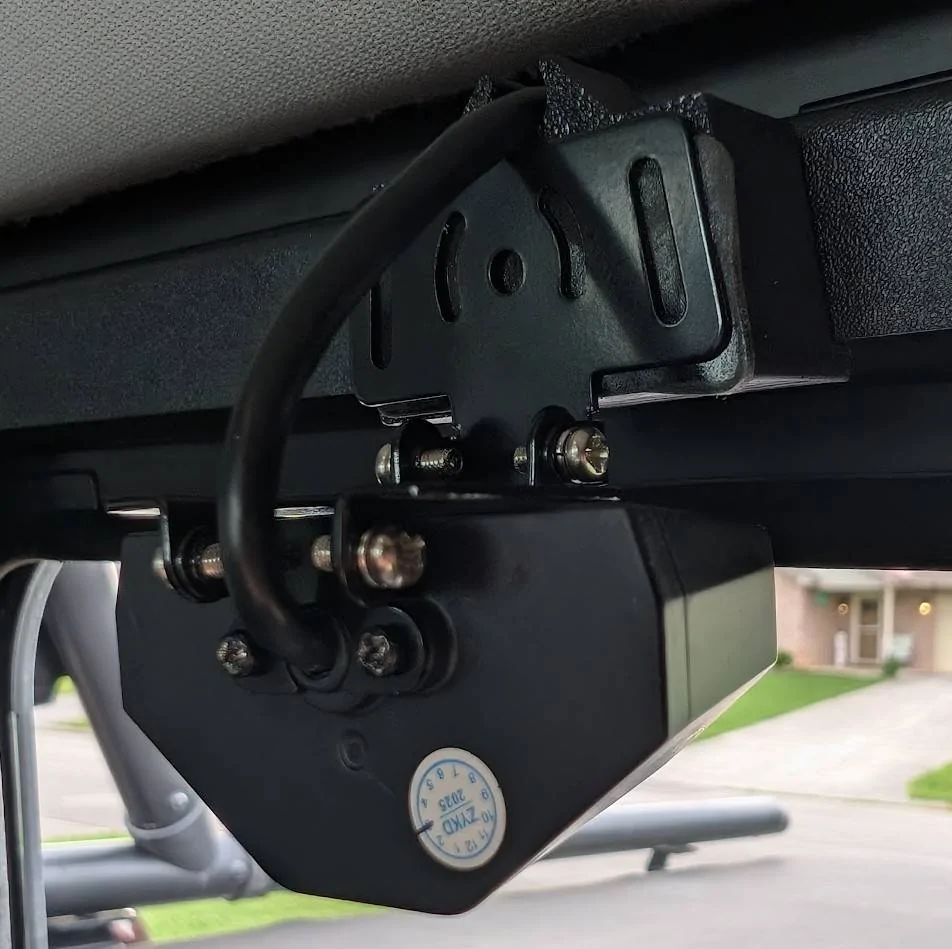 Ford Maverick Wolfbox (or maybe any) rear view camera - 3D print mount avoiding the rear 5th sliding window back
