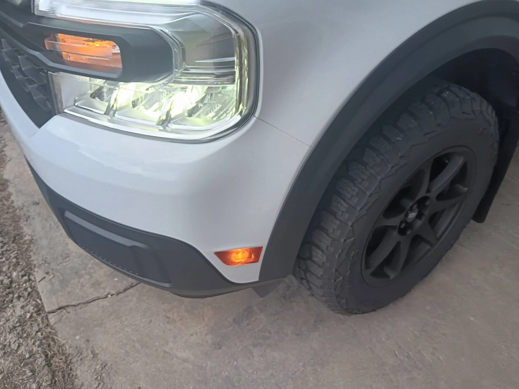 Ford Maverick Clear markers 20250614_194609